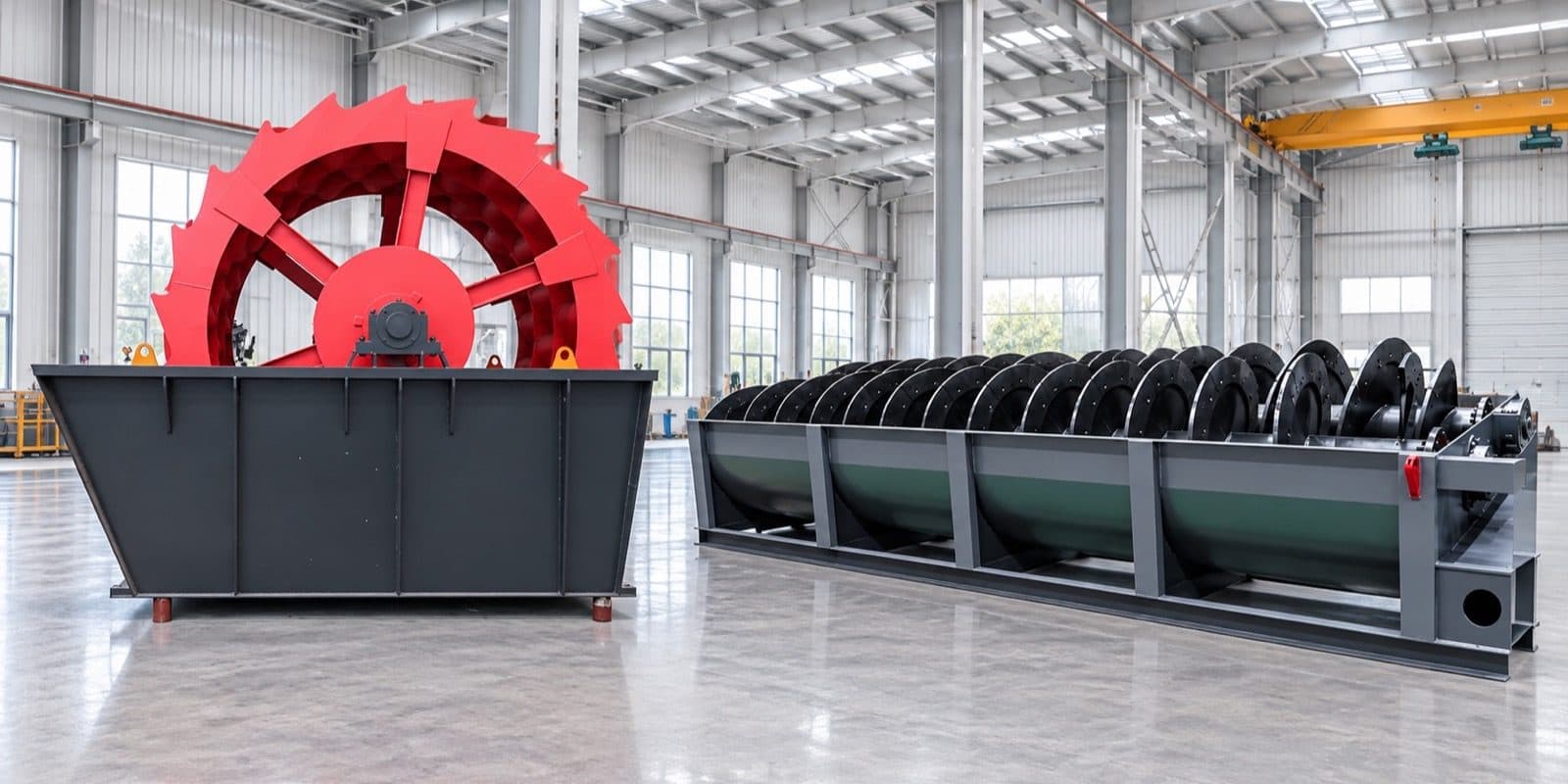 Wheel vs Spiral Sand Washer: How to Choose the Right System