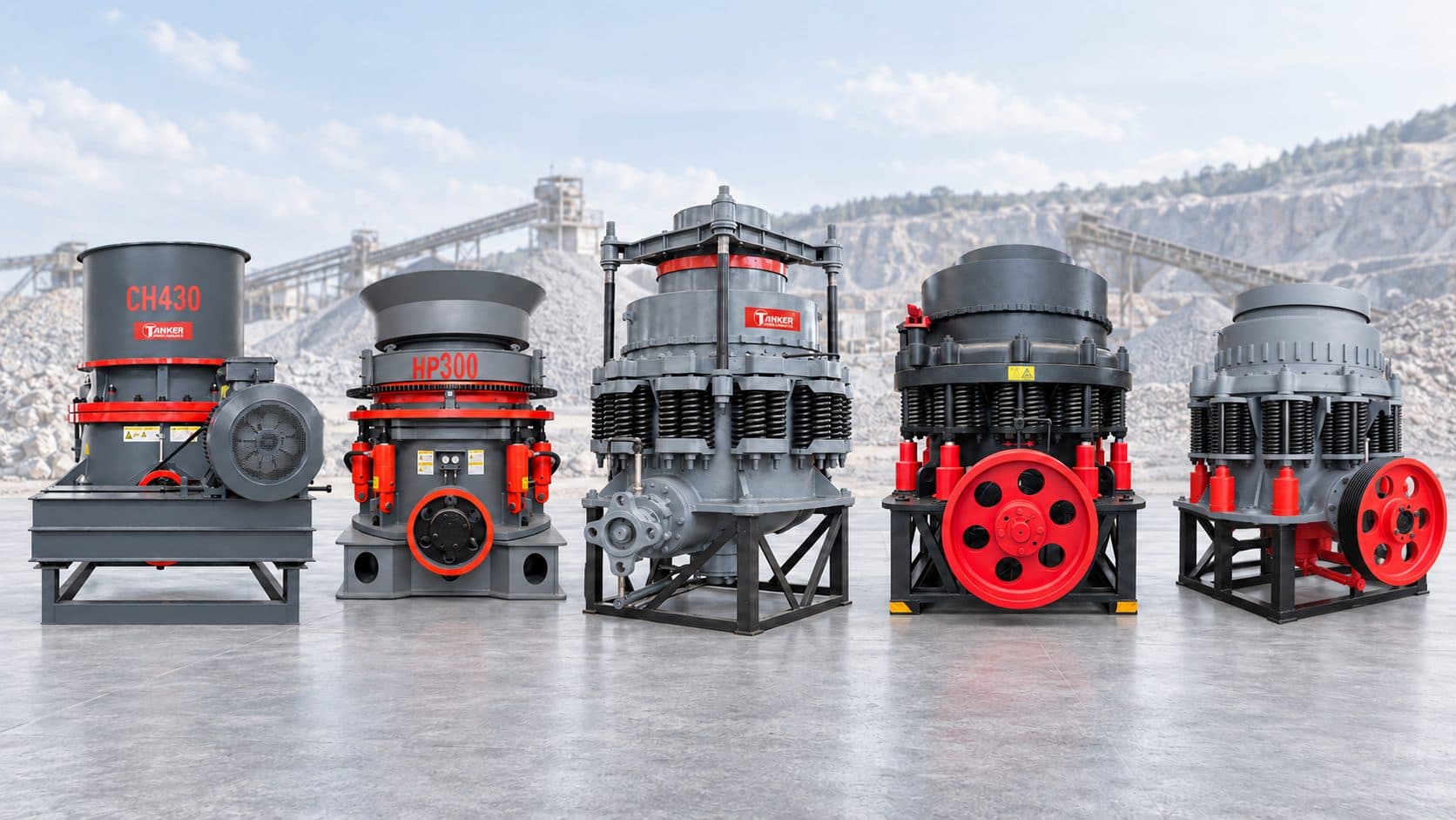 5 Types of Cone Crushers: Differences, Uses and Selection