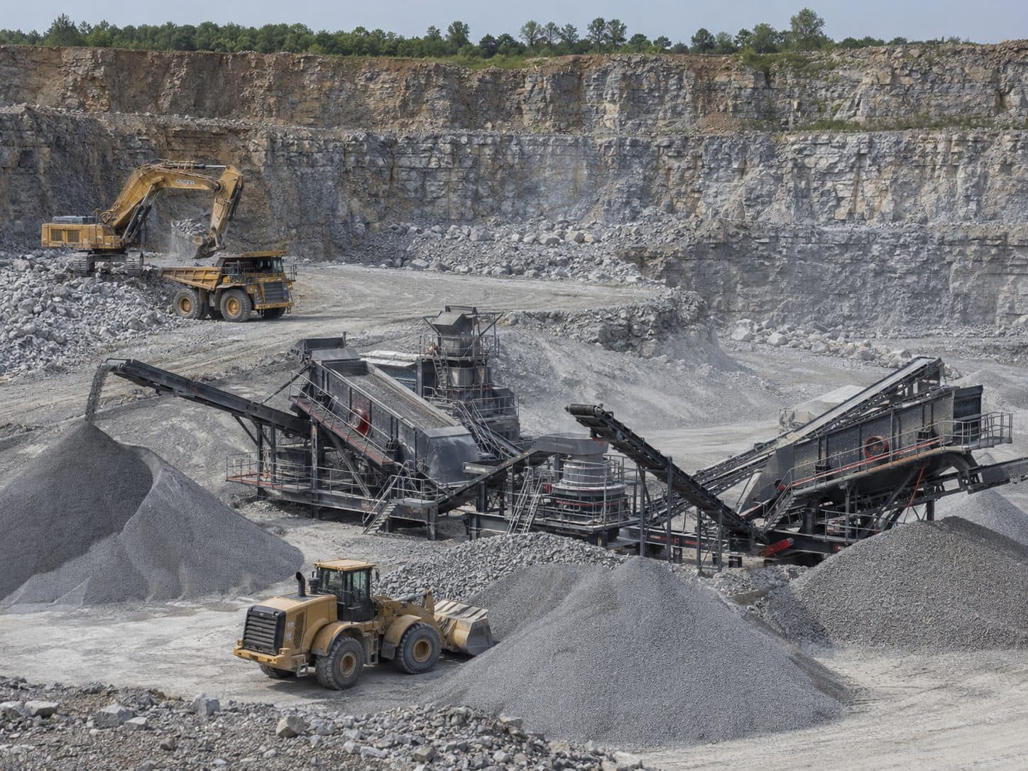Quarrying and aggregate production