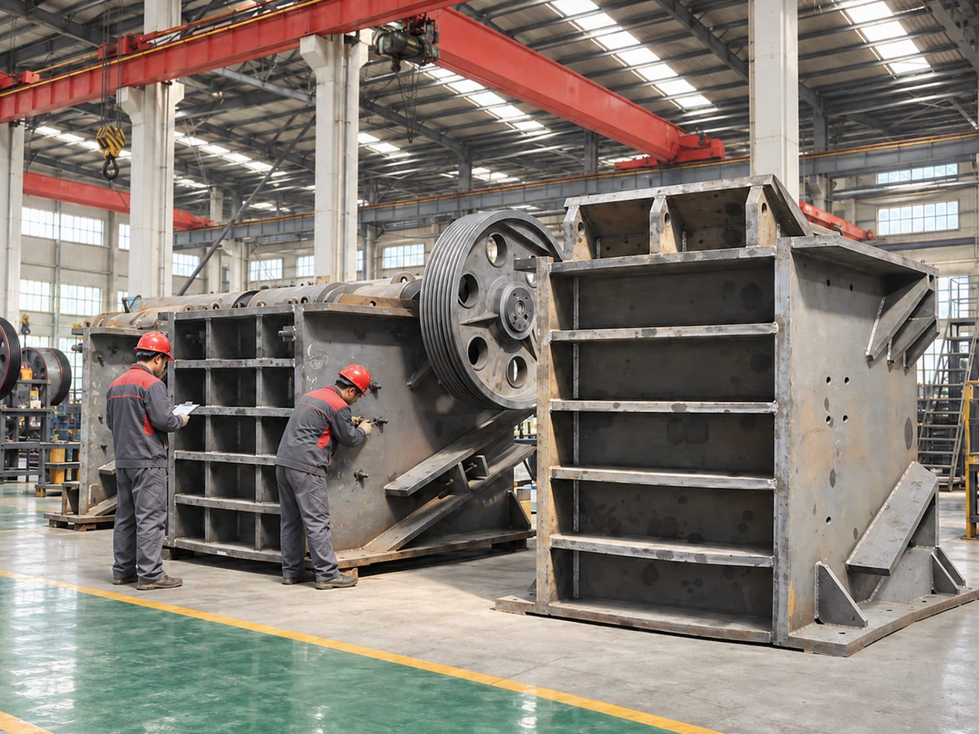 Assembly and pre-shipment inspection